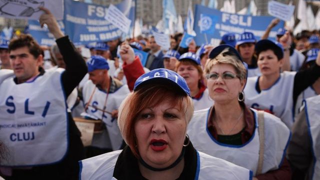 Általános sztrájk kezdődött a romániai közoktatásban