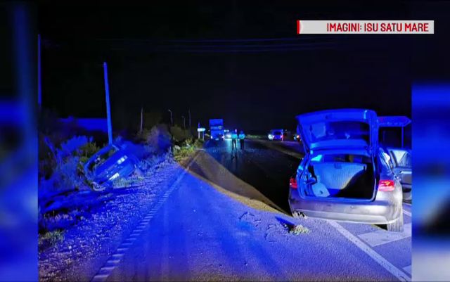 Plan roșu de intervenție în Satu Mare, după un accident cu opt victime