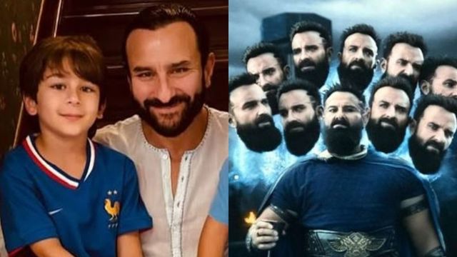 Saif Ali Khan said sorry to son Taimur after making him watch Adipurush: ‘He started giving me a look’