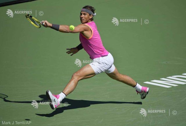 Tenis: Nadal și Federer se înfruntă în semifinalele de la Indian Wells