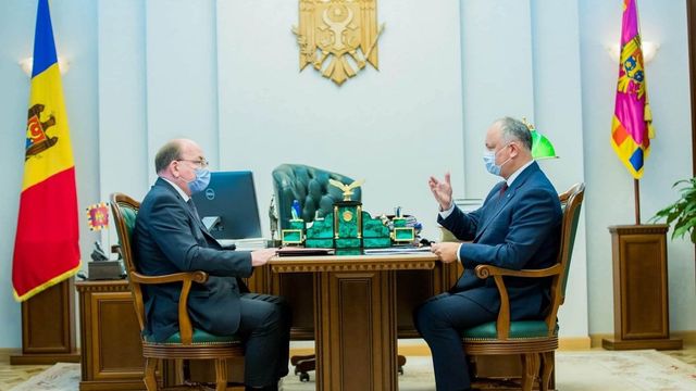 Șeful statului s-a întâlnit cu Ambasadorul Federației Ruse în Moldova