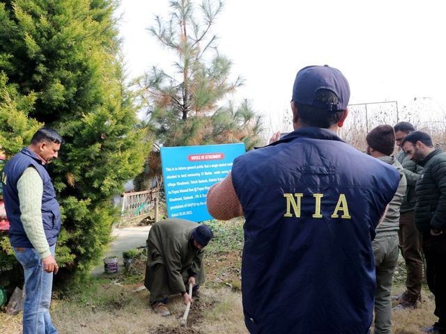 NIA attaches houses of 4 accused in narco-terror case in Jammu and Kashmir’s Kupwara