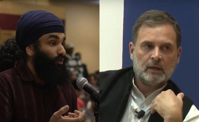Sikh Man Questions Rahul Gandhi On Operation Blue Star, 1984. His Reply