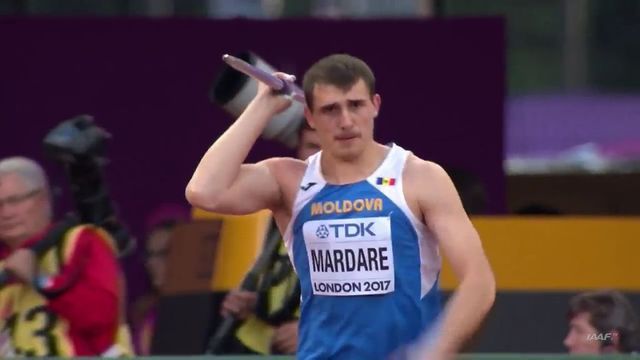 Andrian Mardare, locul 7 în finala de aruncare a suliței la Jocurile Olimpice de la Tokyo