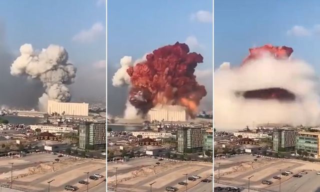 Explozia din Beirut a intrat în topul celor mai mari deflagrații provocate accidental de om
