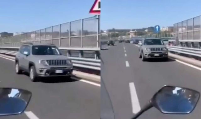Tangenziale di Napoli, Suv in retromarcia: il video è virale su TikTok