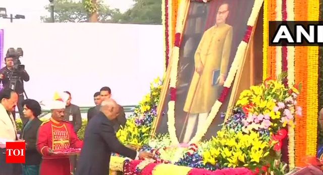 PM Modi, President Pay Tribute To BR Ambedkar On Death Anniversary