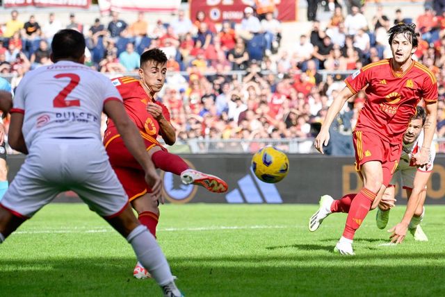 Roma-Monza 1-0, gol di El Shaarawy al 90'