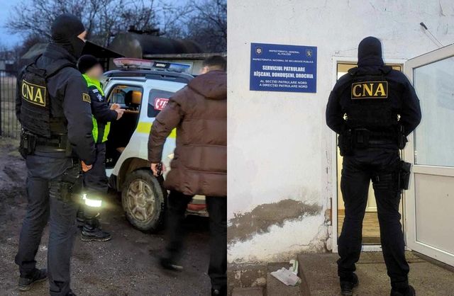 Percheziții în nordul țării: De ce au fost reținuți cinci polițiști