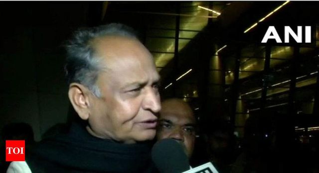 Ashok Gehlot appeals to Congress workers in Rajasthan to maintain peace