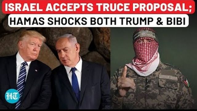 Hamas big shock to Trump & Bibi, as Israel accepts new Gaza ceasefire proposal