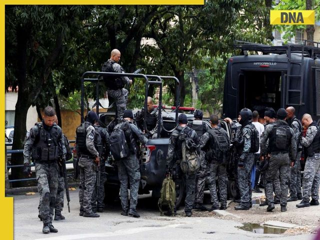 Massive police raid in Rio De Janeiro leaves 64, including 4 police officers, dead