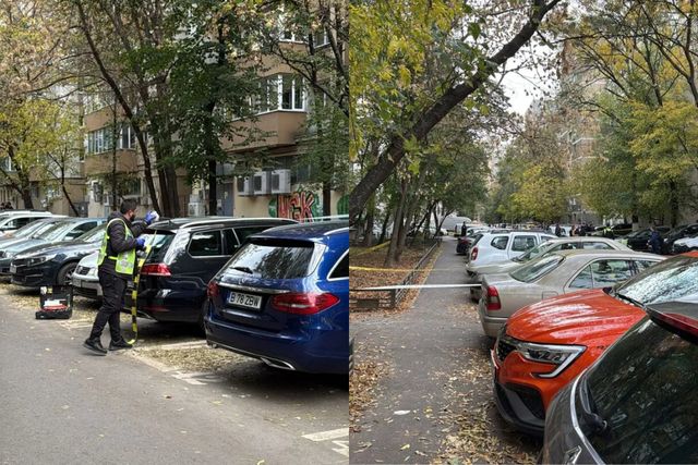 Focuri de armă în Sectorul 6. Polițiștii caută o persoană care a tras cu un pistol de tip Airsoft