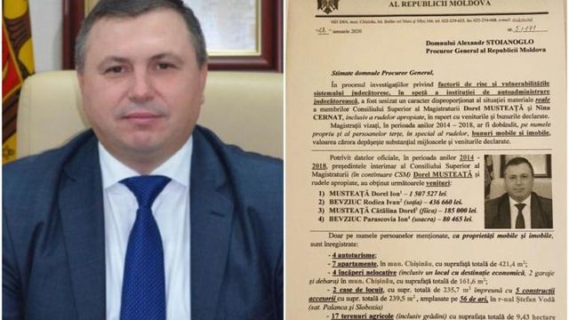 SIS confirmă autenticitatea documentelor ce țin de averea lui Musteață și Cernat