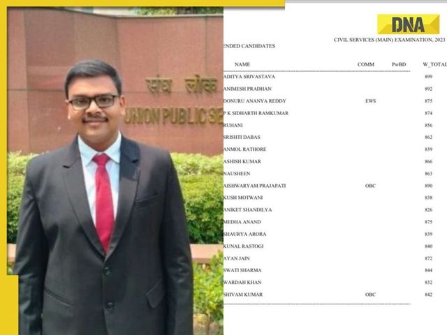 UPSC releases marks of recommended candidates, topper Aditya Srivastava scored 54.27 pc