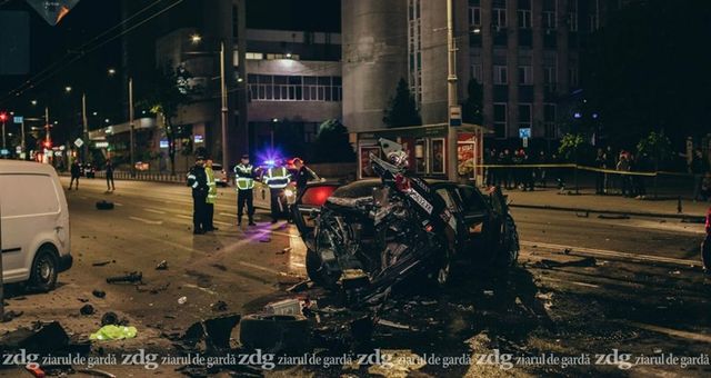 Verdictul primit de șoferul automobilului Audi, care a provocat un groaznic accident in centrul Capitalei