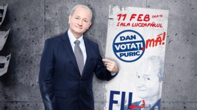 Surpriza politica de proportii: Dan Puric a anuntat ca va candida la alegerile prezidentiale sustinut de AUR
