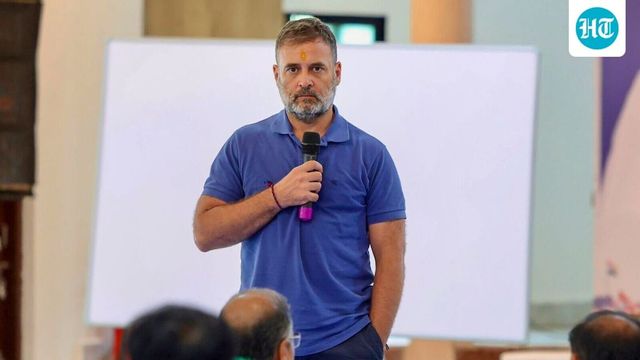 After US visa order, Rahul Gandhi calls Modi 'weak PM'