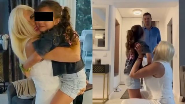 Momentul întâlnirii dintre Elena Udrea și fiica ei! Cum a reacționat Eva Maria când mama ei a ajuns acasă