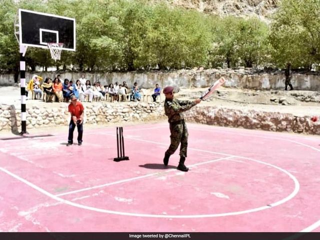 Lieutenant Colonel MS Dhoni completes 15-day Army stint, spotted at Leh airport
