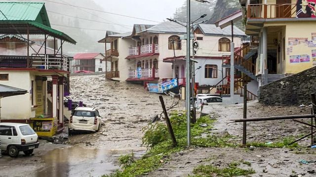 Uttarkashi Cloudburst Horror: 4 Dead, Several Missing; PM Modi Speaks With CM Dhami, Rescue On - Visuals