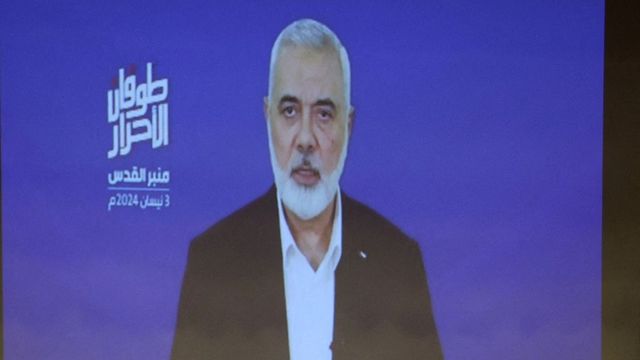 Hamas leader Haniyeh says his 3 sons killed in Israeli air strike in Gaza as truce talks drag on
