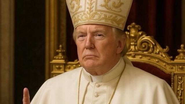 Holy Trump: US President reimagines himself as new Pope