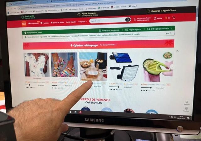 La Comisión Europea acusa a Temu de vender productos ilegales