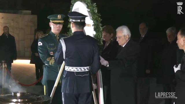 Mattarella in Corea del Sud, iniziata visita a Seul