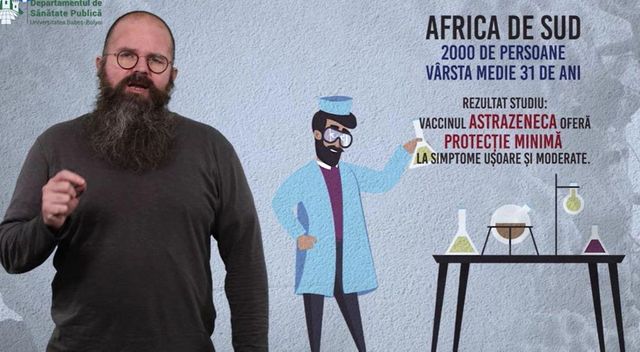 Funcționează vaccinul AstraZeneca pe noile tipuri de tulpini? Răspunsul unui profesor din Cluj