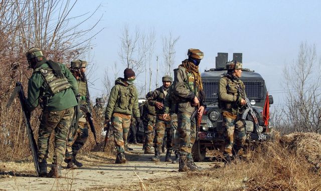 Encounter underway between security forces and terrorists in J&K's Pulwama