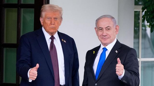 Trump y Netanyahu negocian en la Casa Blanca el futuro de Gaza tras la guerra