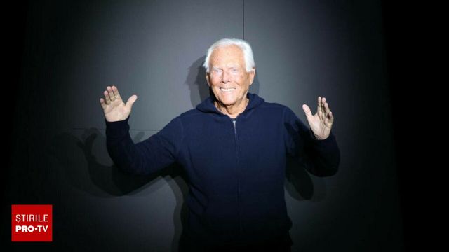 Giorgio Armani va fi înmormântat luni într-o ceremonie privată