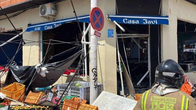 Más de una decena de heridos en una explosión en un bar junto a un mercadillo de la Región de Murcia
