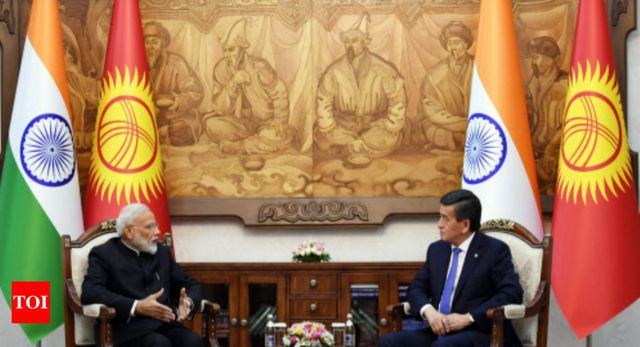 PM Narendra Modi announces $200 million line of credit for Kyrgyzstan as two sides sign 15 pacts