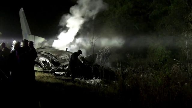 Lezuhant egy ukrán katonai gép, 25 ember meghalt