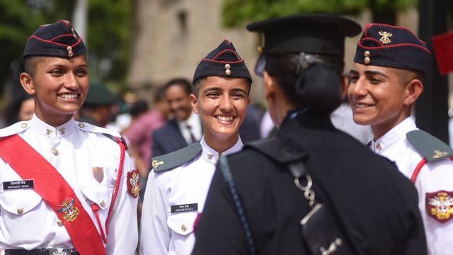 First batch of 17 women cadets pass out from NDA with 300 male counterparts