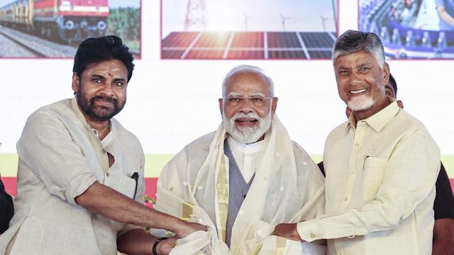 21st century belongs to 1.4bnIndians, says Modi in Andhra Pradesh
