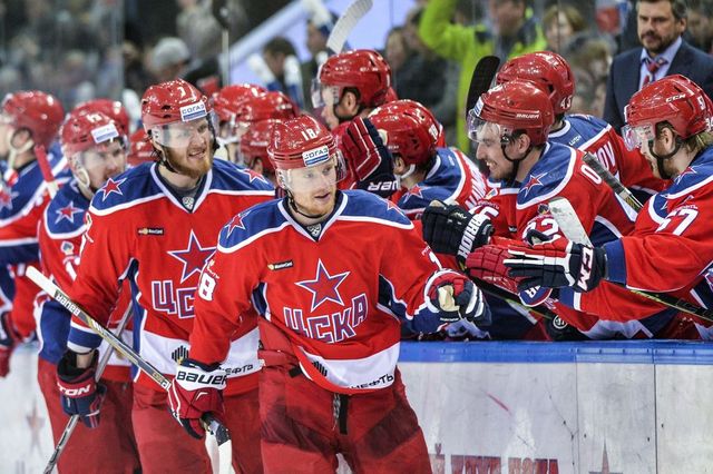 Hokejisté CSKA získali poprvé Gagarinův pohár