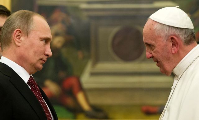 Papa Francisc îl va primi în audiență pe Putin