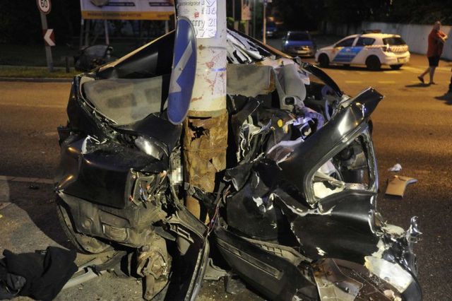 Borzalmas baleset történt hajnalban a Váci úton, két ember meghalt