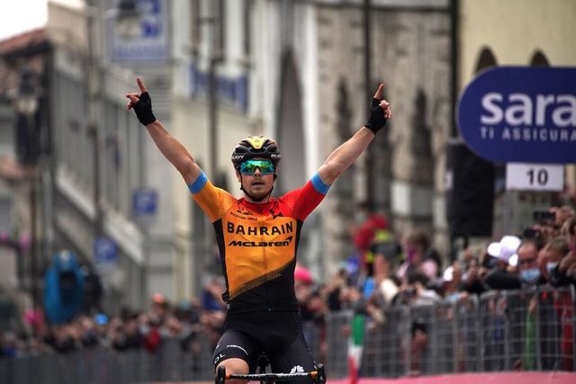 Jan Tratnik vince a San Daniele del Friuli dopo una fuga di 200 km