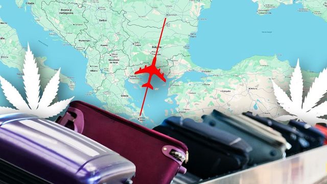 Cetățean albanez reținut pe Aeroportul Otopeni cu 22 de kilograme de canabis ascunse în bagaj
