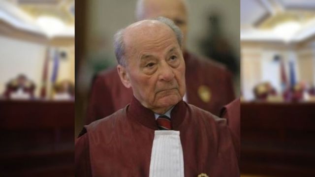 Fostul senator și judecător la Curtea Constituțională Ion Predescu a murit