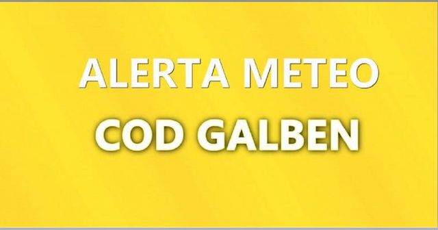 Alertă METEO de Cod galben, în două județe din țară. Vânt puternic și averse de ploaie