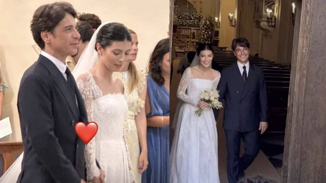 Alessandra Mastronardi ha sposato Gianpaolo Sannino, le nozze a Capri