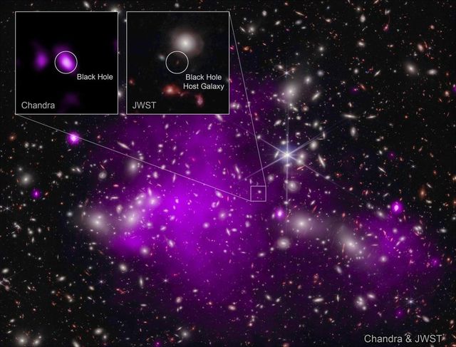 Astronomii au descoperit cea mai veche gaură neagră detectată vreodată, una de dimensiuni colosale
