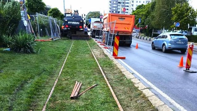 Nicușor Dan: Peste 650 de metri de conductă nouă, dotată cu senzori de detecție a avariilor, pe bulevardul Timișoara