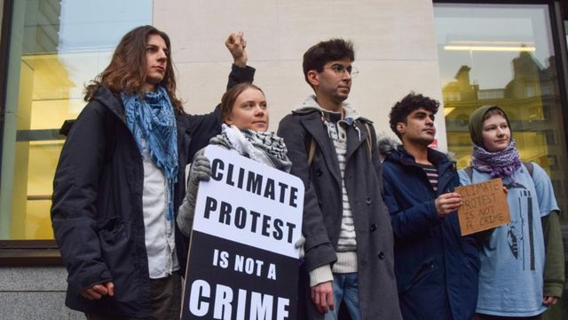 Activista de mediu Greta Thunberg a fost achitată într-un proces la Londra