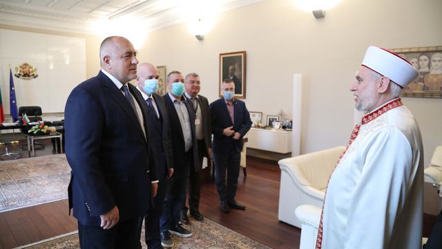 Премиерът Бойко Борисов проведе среща с главния мюфтия д-р Мустафа Хаджи